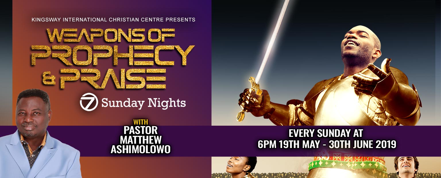 7 Sunday Nights - Weapons of Prophecy & Praise