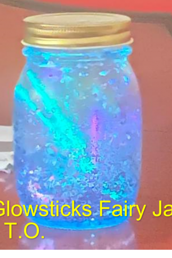 Glowstick Fairy Jar TO