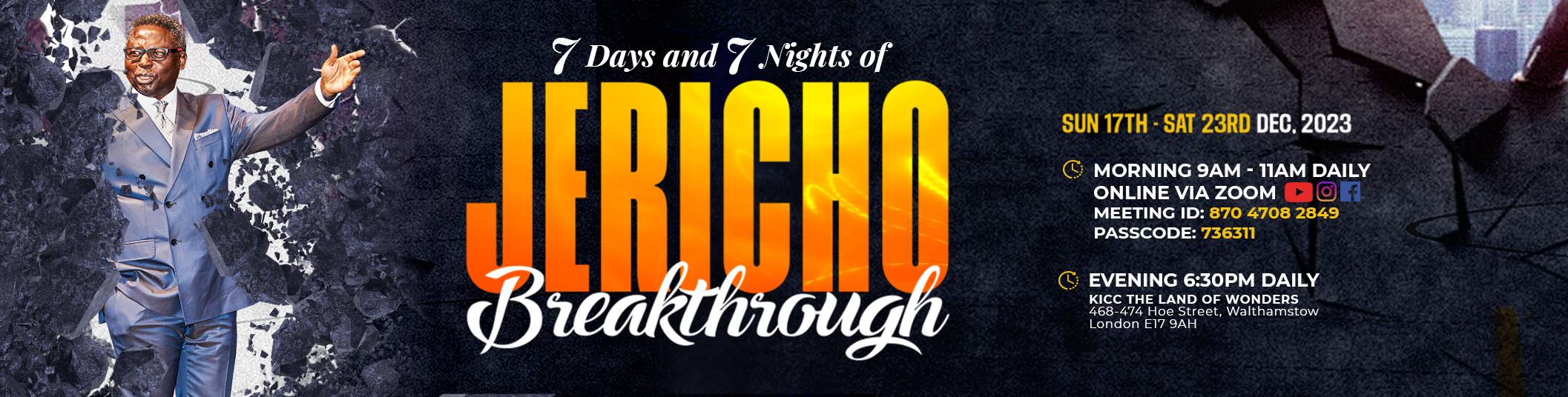 7 Days and 7 Nights - Jericho Breakthrough