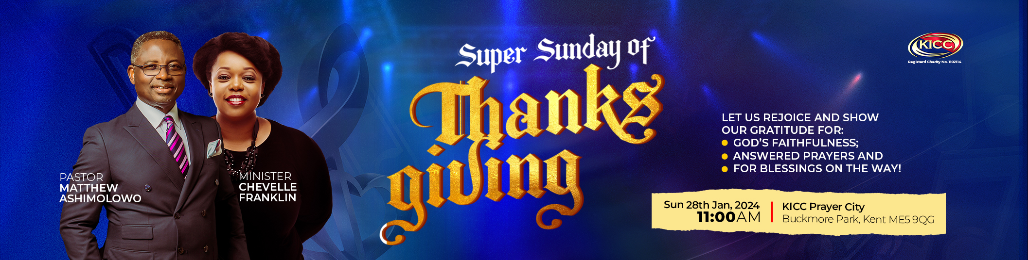 Super Sunday of Thanksgiving