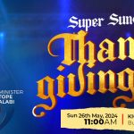 SUPER SUNDAY OF THANKSGIVING - MAY