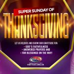 Super Sunday of Thanksgiving